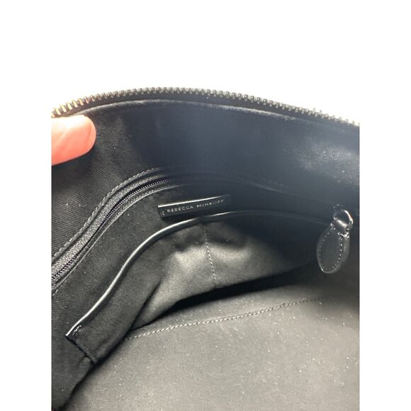 Rebecca Minkoff Pippa Duffle Satchel Suede Leather W/ Detachable Shoulder Strap - Picture 11 of 16